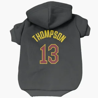 Cleveland Cavaliers Tristan Thompson Black  Dog & Cat Pet Hoodie
