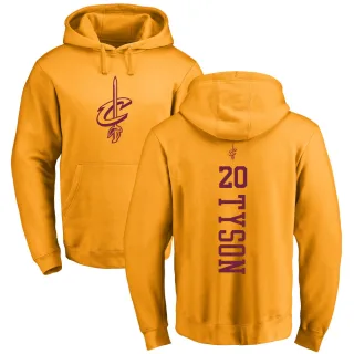 Men's Cleveland Cavaliers Jaylon Tyson Gold Branded One Color Backer Pullover Hoodie