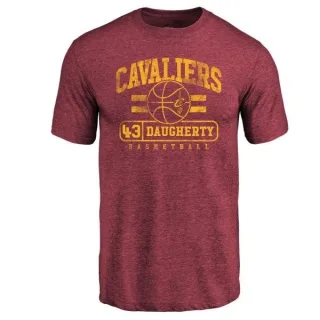 Youth Cleveland Cavaliers Brad Daugherty Maroon Baseline T-Shirt